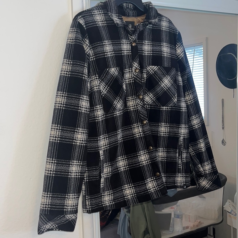 Volcom flannel jacket